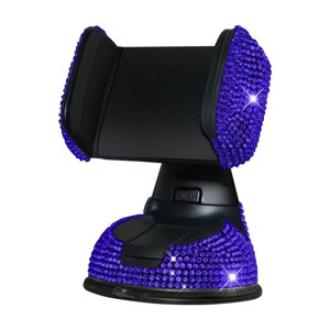 Dadatutu Support universel de téléphone de voiture pour votre voiture pare-brise Tableau de bord Air Support de bureau de téléphone cellulaire de montage de voiture avec base de ventouse pour téléphones intelligents