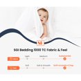 thumbnail image 2 of SGI Bedding 1000 TC Egyptian Cotton Bed Pillowcases Set Queen Size Pillow cases 1000 Count covers for Queen Size - Soft, Durable Sheets Cotton Sheets in 1000 TC Moss, 2 of 6