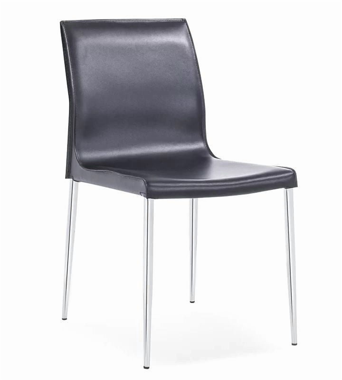 Chaise noire Diana de Plata Décor Import