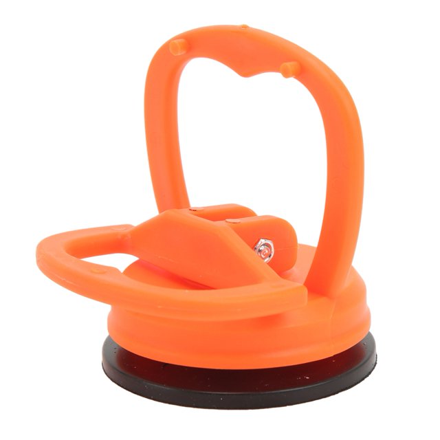 4PCS Car Dent Puller Remover Powerful Pulling Force Suction Cup Dent Puller for Car Dent Repair Glass Screen Tiles Orange