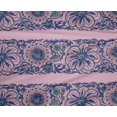 thumbnail image 4 of oneOone Polyester Lycra Fabric Leaves & Floral Block Print Fabric BTY 56 Inch Wide, 4 of 4