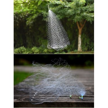 Kyusrd Aubaines d'Été pour Terrasse Extérieure!Nouvelle Conception de Filet de Pêche Cuivre Ressort Filet de Pêche pour Banc Filetage Équipement de Pêche