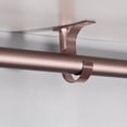 thumbnail image 3 of Hooks Storage Solution for Ceiling Curtain Rod 6Pcs Installation Hook Hanger Bracket Rose Gold for Durable Support and Organization, 3 of 3