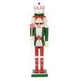 thumbnail image 2 of Christmas Nutcracker Ornament 25cm Table Decoration for Xmas Desktop Festive D, 2 of 8