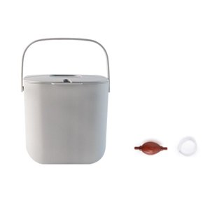 SNNROO Lave-vaisselle portable de bureau de ménage gris Bucket Usb Interface Nettoyage profond