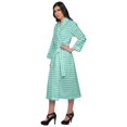 thumbnail image 2 of Moomaya Printed WoMen's Robe Dressing Gown With Pockets Bath Robe Girls, 2 of 6