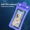 thumbnail image 3 of EGNMCR Pool Accessories, Sports & Outdoors Cell Phone Bag Swimming Hot Spring Sealed Phone Protection Hanging Cover Diving Cover Can Touchs Screen Phone Cover waterproof pouch, 3 of 5