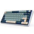 thumbnail image 1 of RK ROYAL KLUDGE R75 Wireless Mechanical Keyboard, 75% Percent Custom Gaming Keyboard Gasket Mount RGB Backlit with Knob & PBT Keycaps, BT5.1/2.4GHz/U, 1 of 9