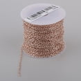 thumbnail image 2 of 10 Yards / Roll Chain Curb Chain Snake Chain Jewelry Wire for DIY Necklaces, Bracelet Gold, 2 of 8