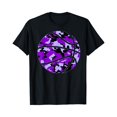 thumbnail image 1 of T-Shirt de Basketball Camouflage Violet - Blanc - TG, 1 of 4