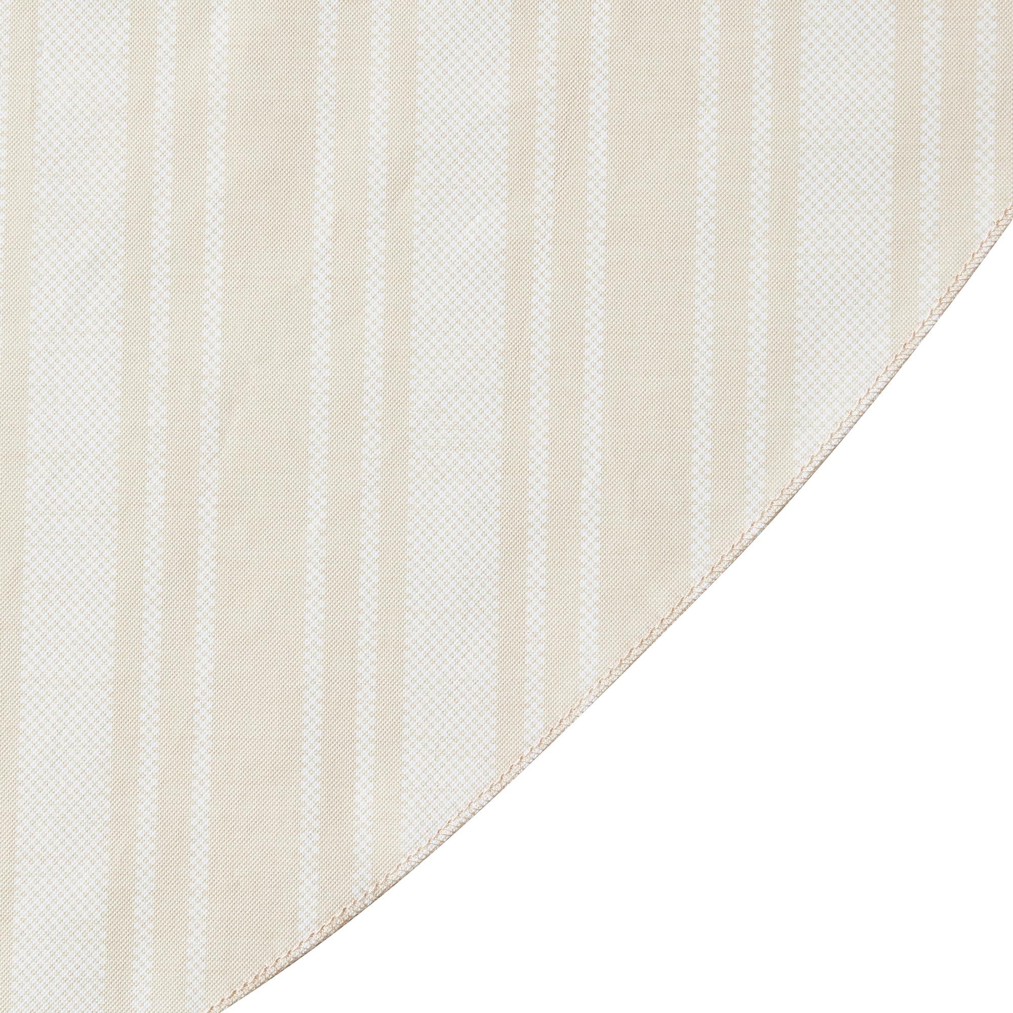 Nappe en CAV/E 152 cm x 259 cm Mainstays, Rayures havane Beige