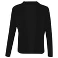 thumbnail image 4 of IMENGL Veste de Petit Tailleur Décontractée Unie, Noir 2TG, Taille M-5TG, 4 of 5
