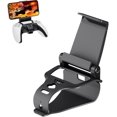 thumbnail image 1 of PS5 Controller Phone Mount Holder for iPhone Android, PS5 Remote Play Backbone Clip Compatible with PlayStation 5 Dualsense Gaming Controller with Adjustatble Switch Black, 1 of 6