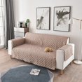 thumbnail image 1 of CHOK Housse de Canapé Réversible pour Coussin Canapé Housse pour Chiens Résistante à l'Eau Protecteur de Meubles avec Bâtons en Mousse Sangles Élastiques pour Animaux de Compagnie Chats, 1 of 6