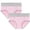 Pink, variant on Women's Seamless Underwear, High Waist No Show Panties, Soft Breathable Hip Lifting Briefs, 2 Pack