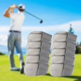 thumbnail image 2 of Golf Head Covers PU Portable Protector Exercising Golf Iron for Athlete Travel Golf Training Gray Small, 2 of 9