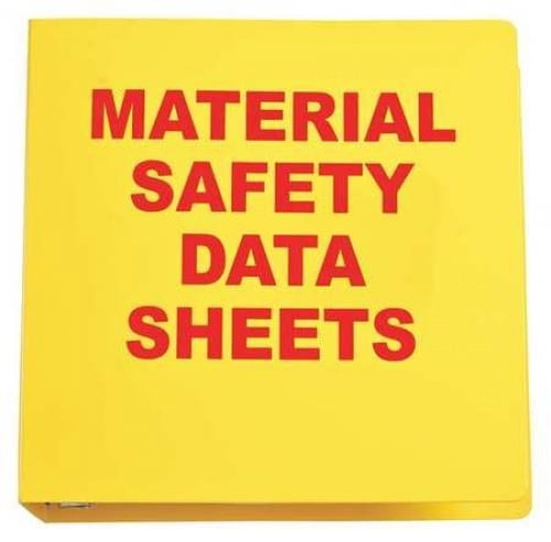 BRADY BR824A Binder, Material Safety Data Sheets
