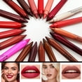 thumbnail image 4 of Rouges à Lèvres pour Femmes 20 Couleurs de Crayon Contour des Lèvres Stylo Rouge à Lèvres Ne s'Estompe Pas Facilement pour Définir la Forme des Lèvres le Crayon Contour des Lèvres Non Décolorant Convient aux Voyages Quotidiens et aux Fêtes au Travail, 4 of 9
