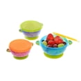 thumbnail image 5 of Smart Sprout Baby Bowls Approved Stay Put Suction Bowls Set With Snap Tight Lids, 5 of 5