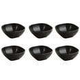 thumbnail image 1 of 4 Inches Square Seasoning Plates 6 Boxed Wheats Straw Plates Sauces Plates, 1 of 6