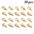 thumbnail image 1 of Coofit 20PCS Lobster Clasps DIY Lobster Claw Clasps Jewelry Making Findings, 1 of 7
