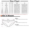 thumbnail image 3 of Heavy Flow Period Underwear for Women Mid Rise Menstrual Panties Postpartum Easy Clean Teens Brief 3 Pack, 3 of 8