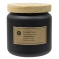 thumbnail image 1 of Hometrends 14oz Midnight Spice Scented Frosted Jar Candle, 1 of 5