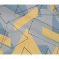 thumbnail image 4 of oneOone Cotton Flex Fabric Rectangle & Triangle Geometric Print Fabric By Yard 40 Inch Wide, 4 of 4