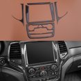 thumbnail image 1 of Carbon Fiber Navigation Panel Cover Trim fit for Jeep Grand Cherokee 2014-2018, 1 of 4