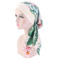 thumbnail image 1 of Turban Décontracté Ample à Imprimé pour Femmes, Bonnet de Chimiothérapie, Couvre-Chef contre le Cancer, 1 of 2