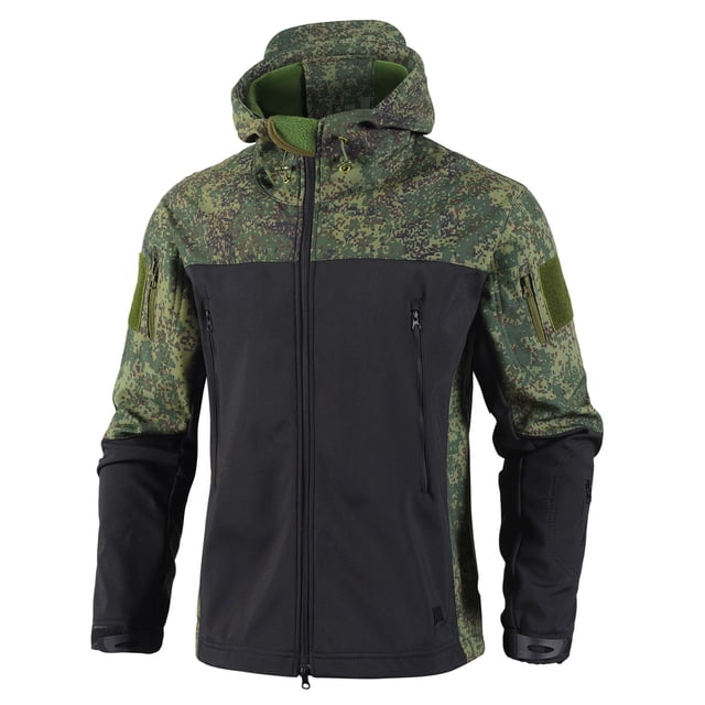 Pisexur Windbreaker Jacket Men's Mens Jacket Mode Décontractée Épissage Impression Coupe-Vent Chaud Jacket Manches Longues à Capuche Décontracté Extérieur Randonnée Jacket Men Rain Coat
