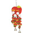 thumbnail image 2 of A & E Cage HB01281 Wooden Apple Toy, Large, 2 of 2
