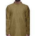 thumbnail image 4 of Atasi Kurta Pyjama de Fête pour Hommes, Col Mandarin, Ensemble Ethnique Imprimé Kurta, 4 of 5