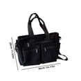 thumbnail image 3 of Meitianfacai Corduroy Tote Bag For Women 2024 New Japanese And Korean Multi Compartment Commuting Large Capacity Shoulder Crossbody Bag, 3 of 9