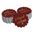 thumbnail image 1 of Inkdotpot Retirement Is Sweet Text Bottle Tag Real Gold Foil Favor Hang Tags Pack Of 100, 1 of 1