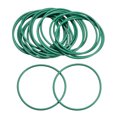 thumbnail image 1 of Fluorine Rubber O Rings 37mm OD, 34mm Inner Diameter, 1.5mm Width, Seal Gasket Green 20Pcs, 1 of 3