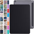 thumbnail image 1 of DuraSafe Cases iPad PRO 12.9 Inch 4th 5th 6th [ Pro 12.9 4 5 6 ] MY3K2LL/A MY3J2LL/A MY2H2LL/A MY2J2LL/A TriFold PC Lightweight Smart PU Leather Protective Hard Back Cover - Black, 1 of 8