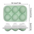 thumbnail image 2 of Dvkptbk Ice Cube Mold Silicone Ice Cubes Ice Mould Spherical and Angular Combination Ice Cubes Food Grade Silicone Household Ice Cubes Mould Kitchen Gadgets, 2 of 6