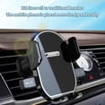 thumbnail image 4 of Birdeem Support de Téléphone pour Voiture, Support de Cellulaire pour Voiture, Support de Téléphone pour Évent de Voiture, Support de Téléphone Mains Libres pour Téléphone Intelligent, Berceaux de Téléphone pour Voiture, 4 of 8