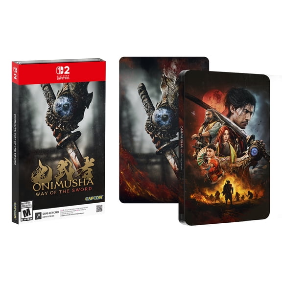 Onimusha: Way of the Sword Steelbook (Nintendo Switch 2) - Packaging Language - English Only