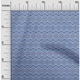 thumbnail image 1 of oneOone Silk Tabby Fabric Chevron & Triangle Geometric Print Fabric By The Yard 42 Inch Wide, 1 of 1