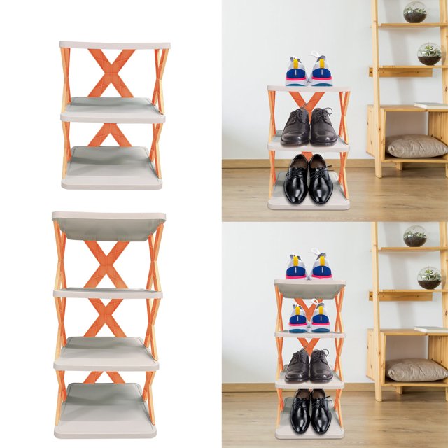 Vaidha Multi Layer Shoe Rack Household Small Shoe Cabinet Economic Dormitory Door Shoe Rack Installation Folding Shoe Cabinet