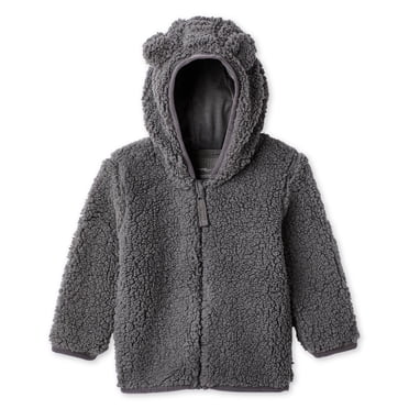 George Baby Boys' Pile Fleece Full Zip Hoodie