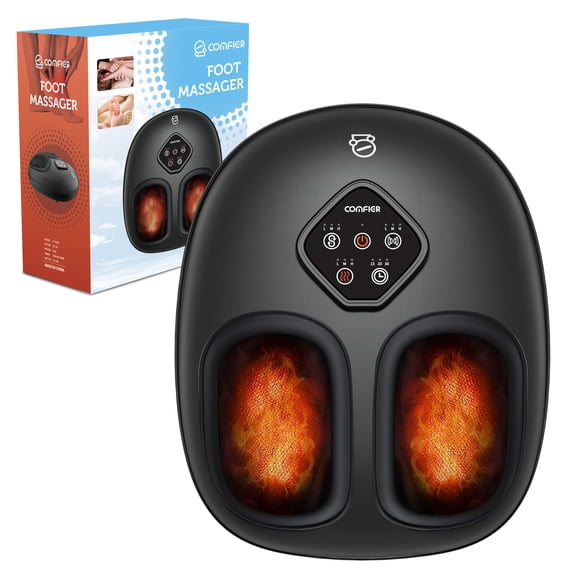COMFIER Masseur de Pieds Shiatsu avec Chaleur, Machine de Massage des Pieds pour Neuropathie, Fasciite Plantaire, Taille 14