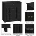 thumbnail image 4 of Yaheetech Armoire de Rangement pour Chaussures à 4 Niveaux Réglable avec 1 Tiroir pour Couloir, Noir, 4 of 6