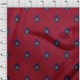 thumbnail image 2 of oneOone Polyester Lycra Fabric Peacock Feather Ikat Decor Fabric Printed BTY 56 Inch Wide, 2 of 4