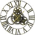 thumbnail image 1 of Decorative Large Metal Wall Clock for Living Room - Modern Farmhouse Wall Décor, 1 of 6