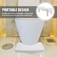 thumbnail image 3 of OULII Bathroom Toilet Stool Potty Step Stool PP Ergonomic Design for Bathroom Use 1Set, 3 of 8