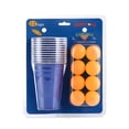thumbnail image 1 of TopLLC Ensemble de Jeu de Bière Ensemble de 24 Pcs Gobelets en Plastique Bleus et Rouges de 16oz Jeux de Bar pour Étudiants Fêtes d'Anniversaire Fête de Poule Cerf Faire Boire Jeu Jeu a Balles, 1 of 1