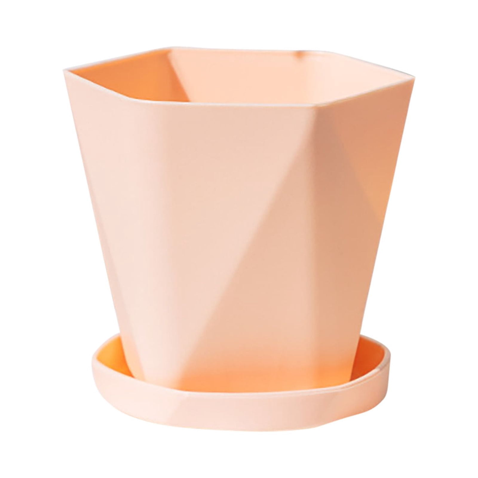 Vaidha Balcony Household Plastic Flower Pot Resin Thicken Large Flower Pot 2PC